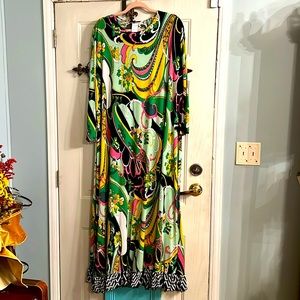 XL Pins and Needles long layering dress